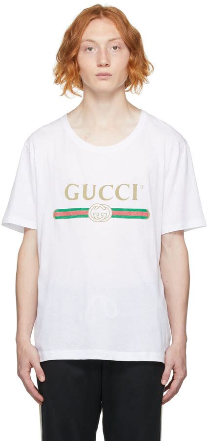 buy gucci white t shirt|gucci plain white t shirt.